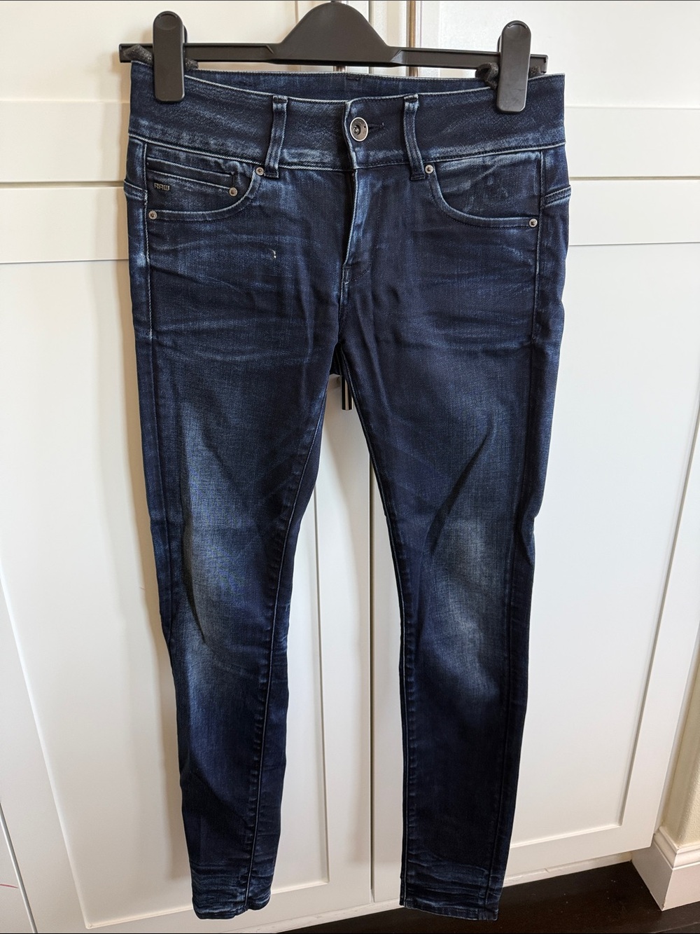 G-Star Midge Skinny Jeans in Dark Indigo